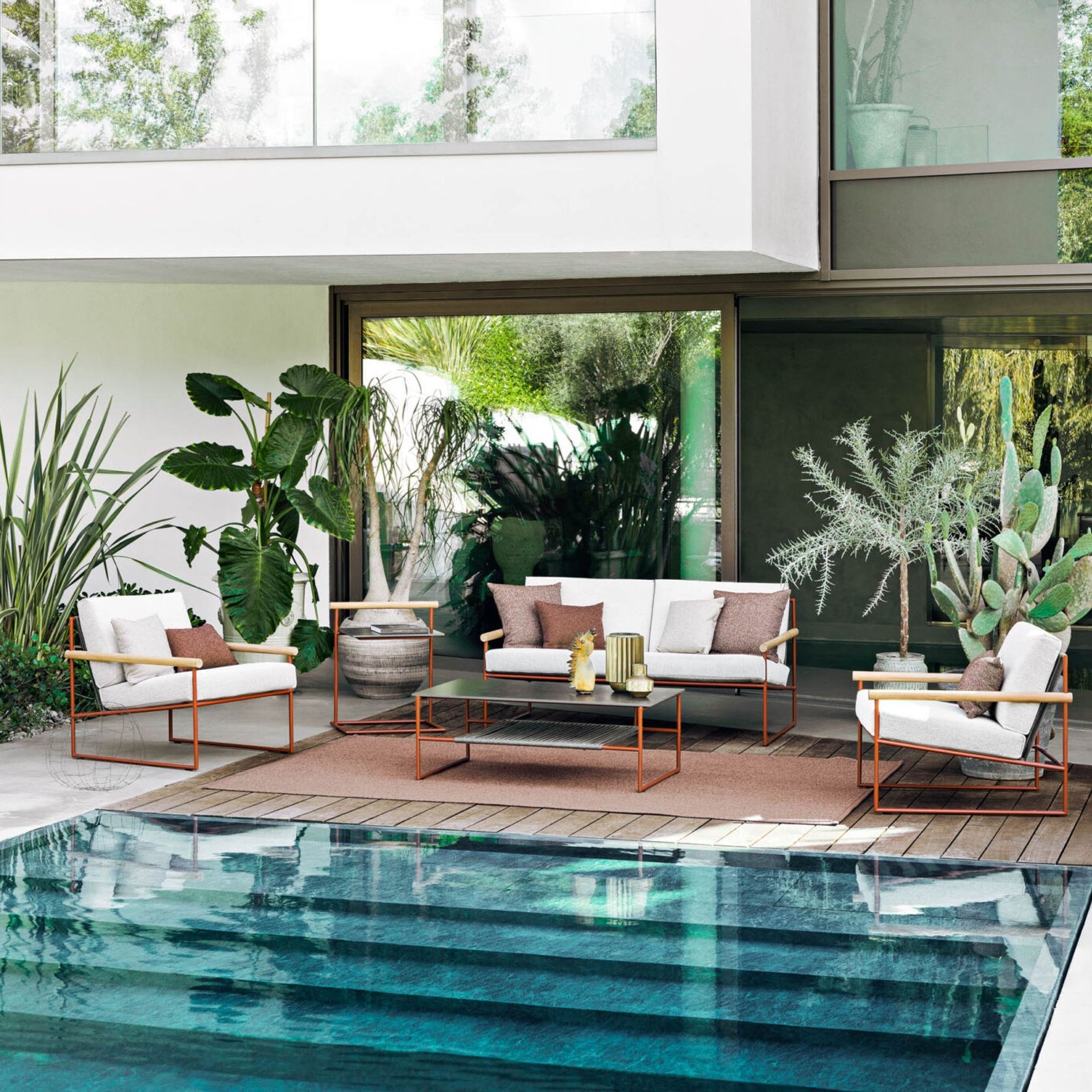 Pipe Outdoor Armchair by Atmosphera gallery detail image