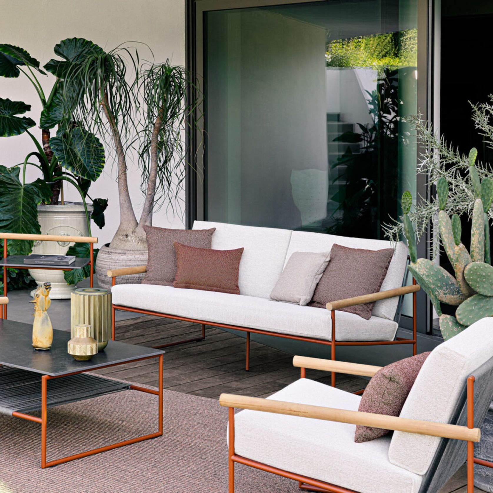 Pipe Outdoor Armchair by Atmosphera gallery detail image