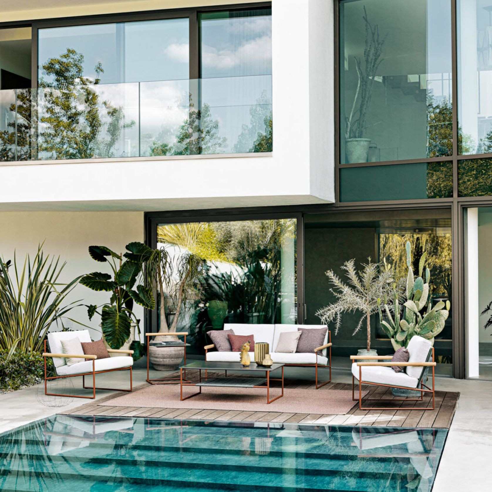 Pipe Outdoor Armchair by Atmosphera gallery detail image