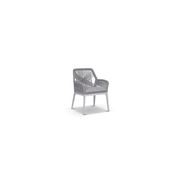 Adele Ceramic Outdoor table with 8 Serang Chairs gallery detail image