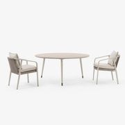 Riposo Armchair Dining Chair - Mocha gallery detail image
