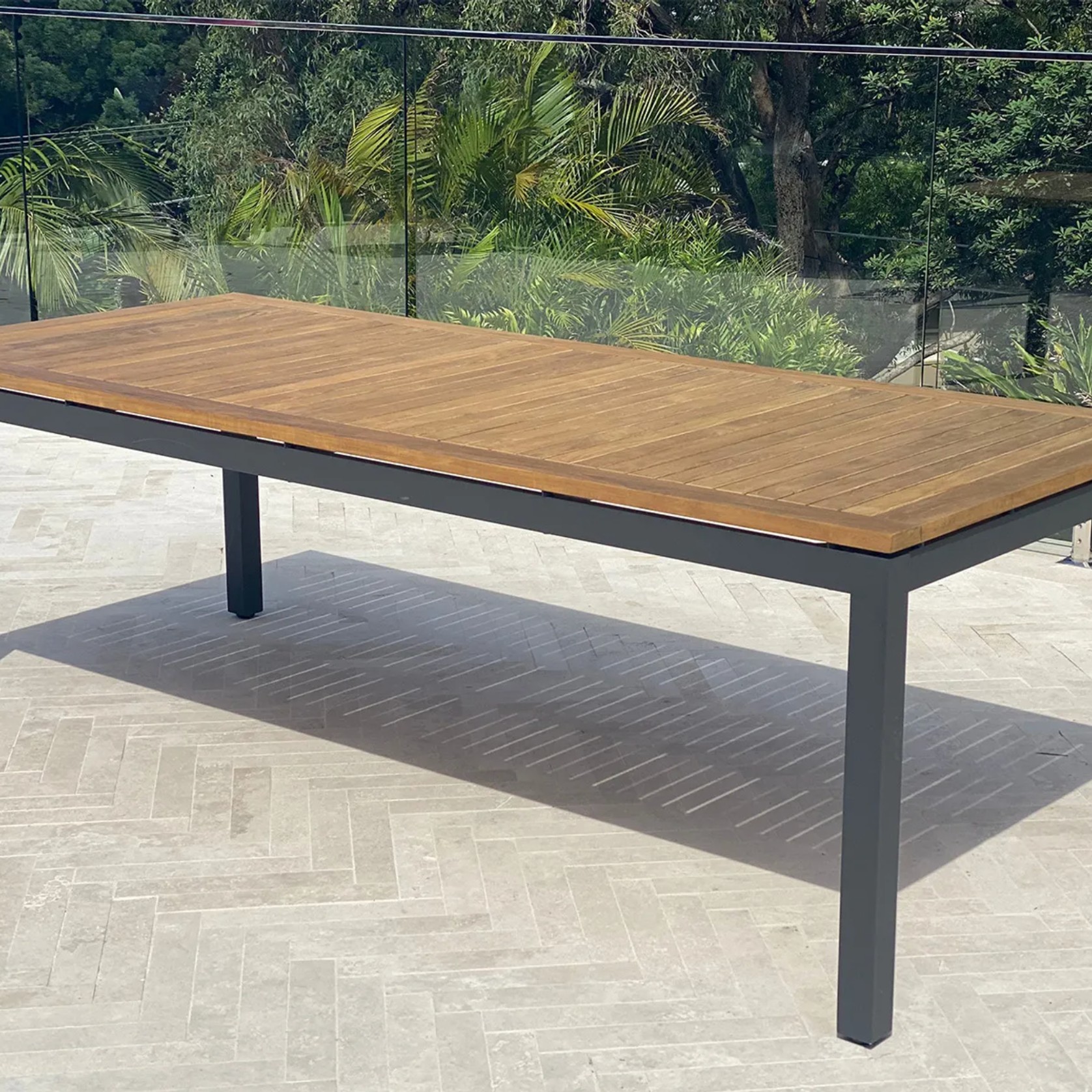 Barcelona Outdoor Table with 8 Gizella Chairs gallery detail image
