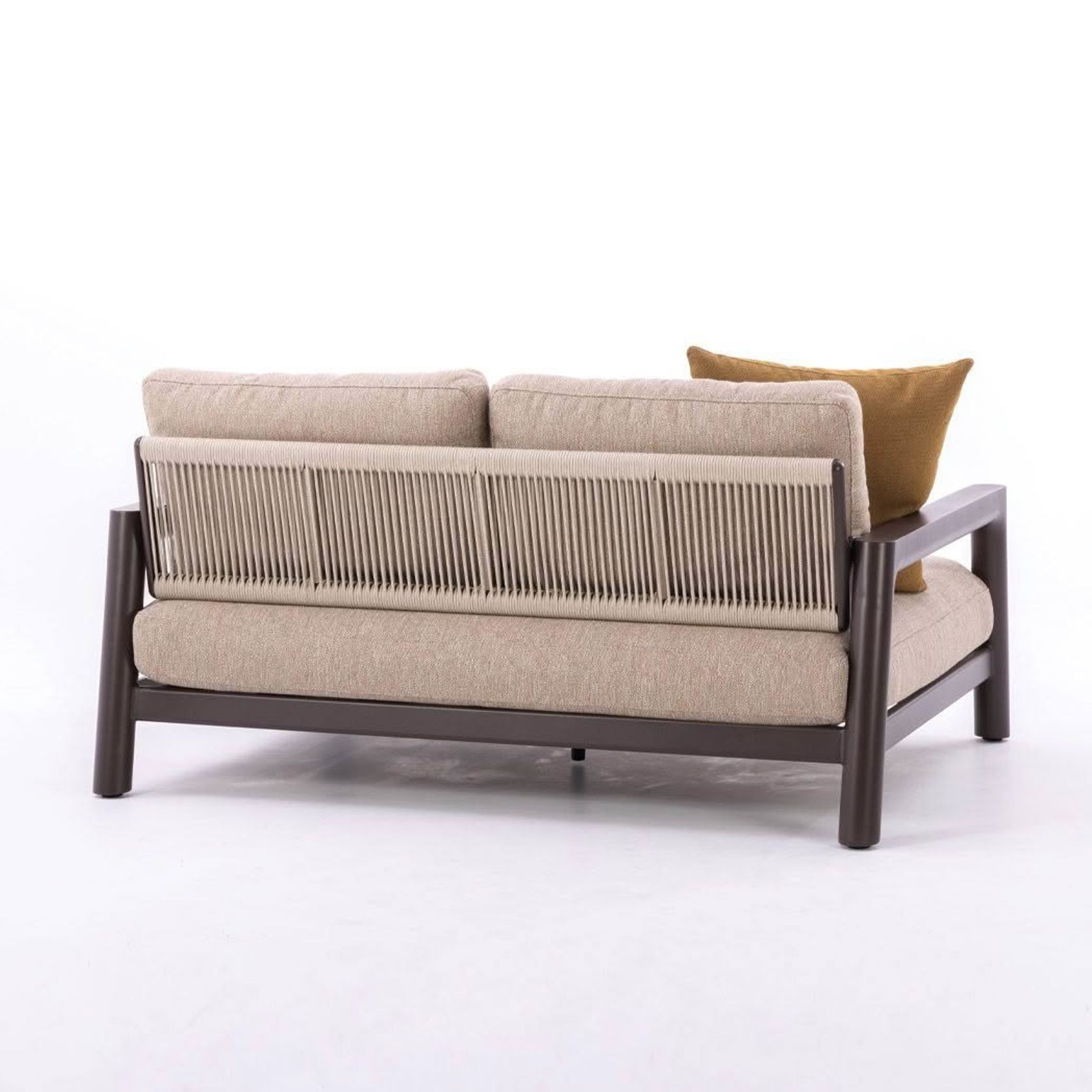 Tolo 3 Seater - Dark Brown gallery detail image
