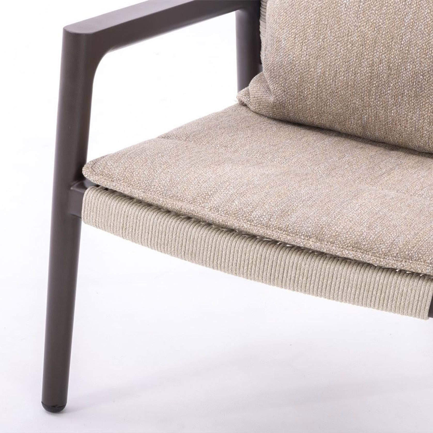 Tolo Lounge Chair - Dark Brown gallery detail image