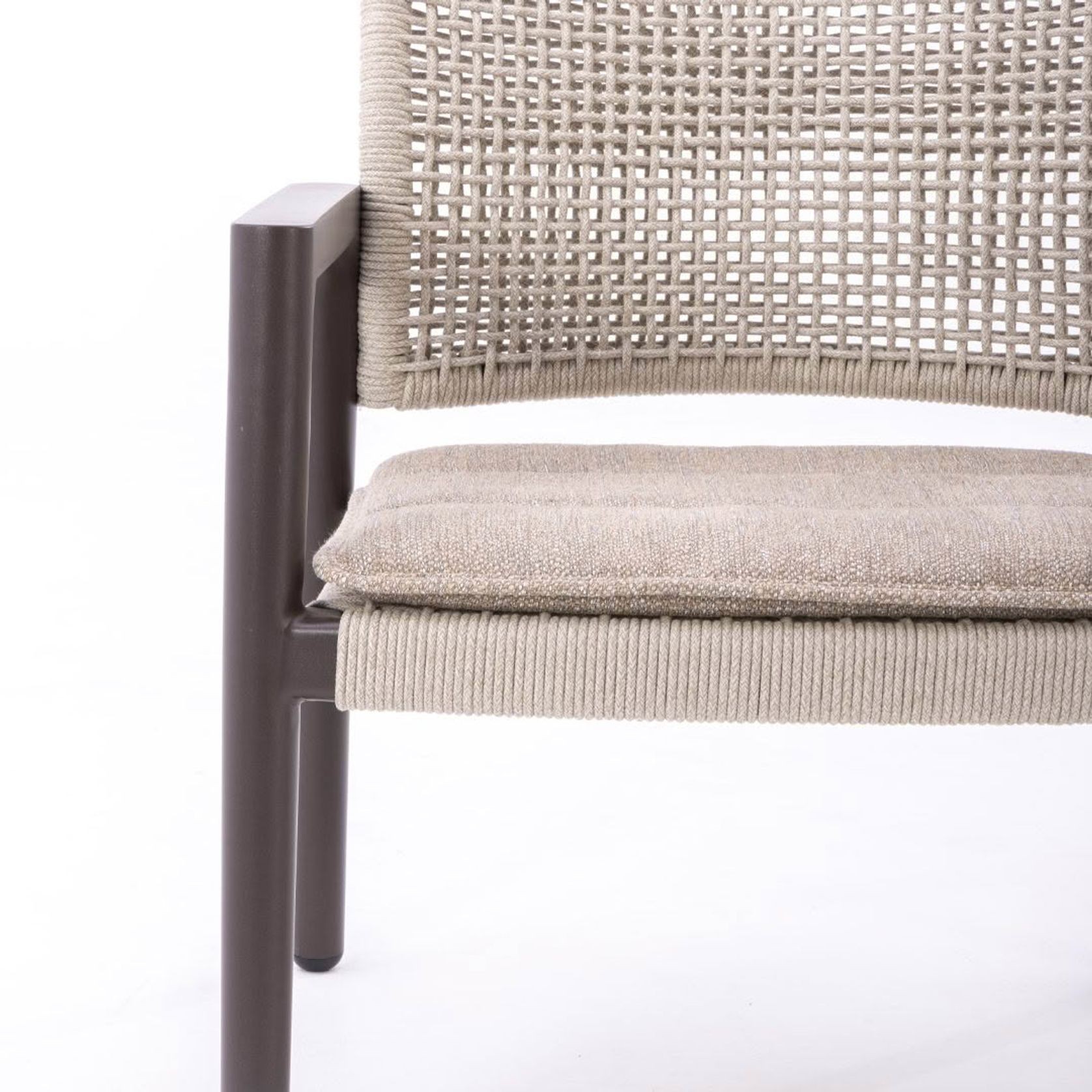 Tolo Lounge Chair - Dark Brown gallery detail image