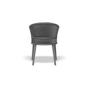 Avila Dining Chair - Charcoal - Dark Grey Cushion gallery detail image