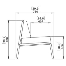 Blinde™ Sit D24 Stylish Dining Chair gallery detail image