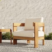 Monterey Outdoor Teak Lounge Chair gallery detail image