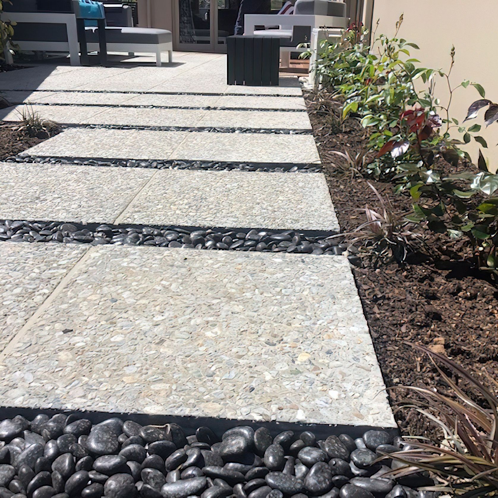 Exposed Aggregate Concrete Pavers ArchiPro NZ