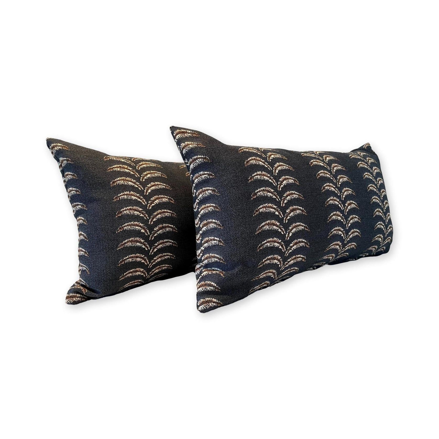 Sunlounger Travellers Palm in Indigo gallery detail image