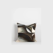 Baya Canopy Cushion - Moss | Abstract Print | 50 x 50cm gallery detail image