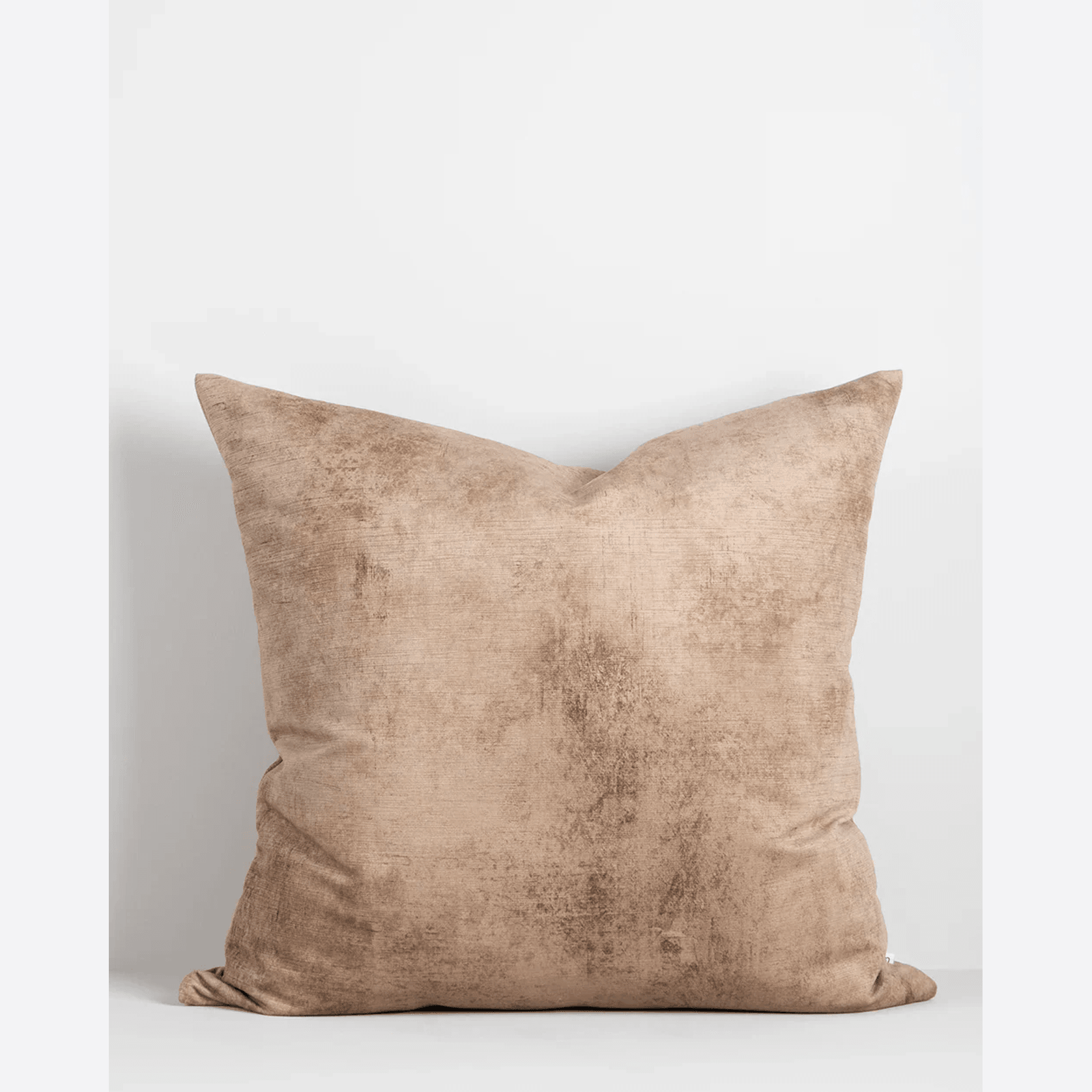 Baya Theo Velvet Cushion - Honey | Large 60 x 60cm gallery detail image