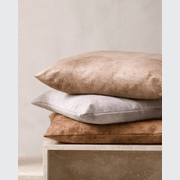 Baya Theo Velvet Cushion - Honey | Large 60 x 60cm gallery detail image