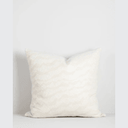Baya Aspen Cushion - Snow | 55 x 55cm gallery detail image