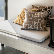 Baya Miller Cushion - Mushroom | Geometric Pattern gallery detail image