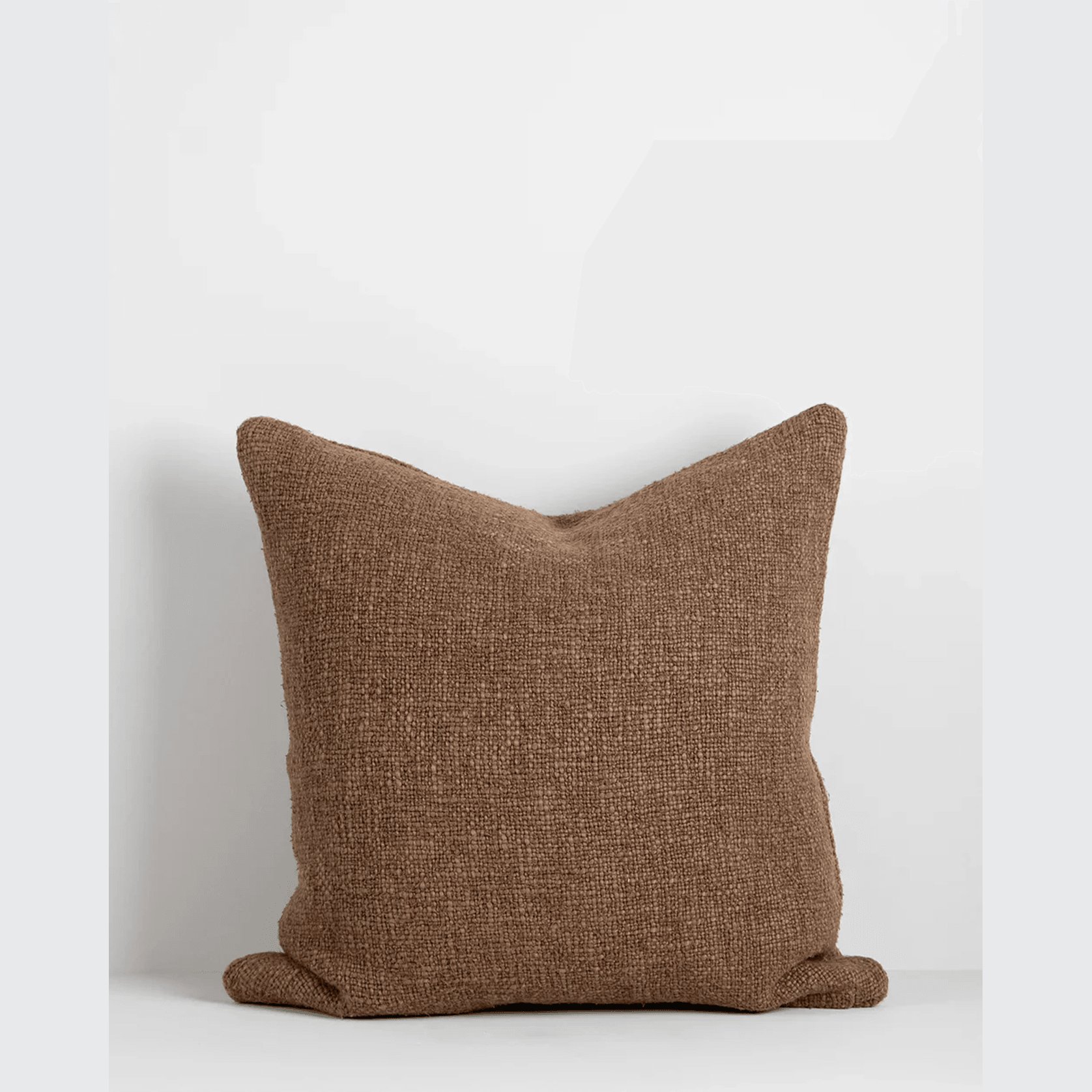 Baya Cyprian Cushion - Cocoa | Square - Two Sizes gallery detail image