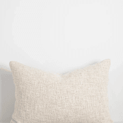 Baya Cyprian Cushion - Oatmeal | Lumbar 40 x 60cm gallery detail image