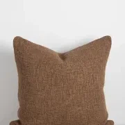 Baya Cyprian Cushion - Cocoa | Square - Two Sizes gallery detail image