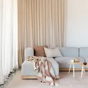 Baya Cyprian Cushion - Oatmeal | Lumbar 40 x 60cm gallery detail image