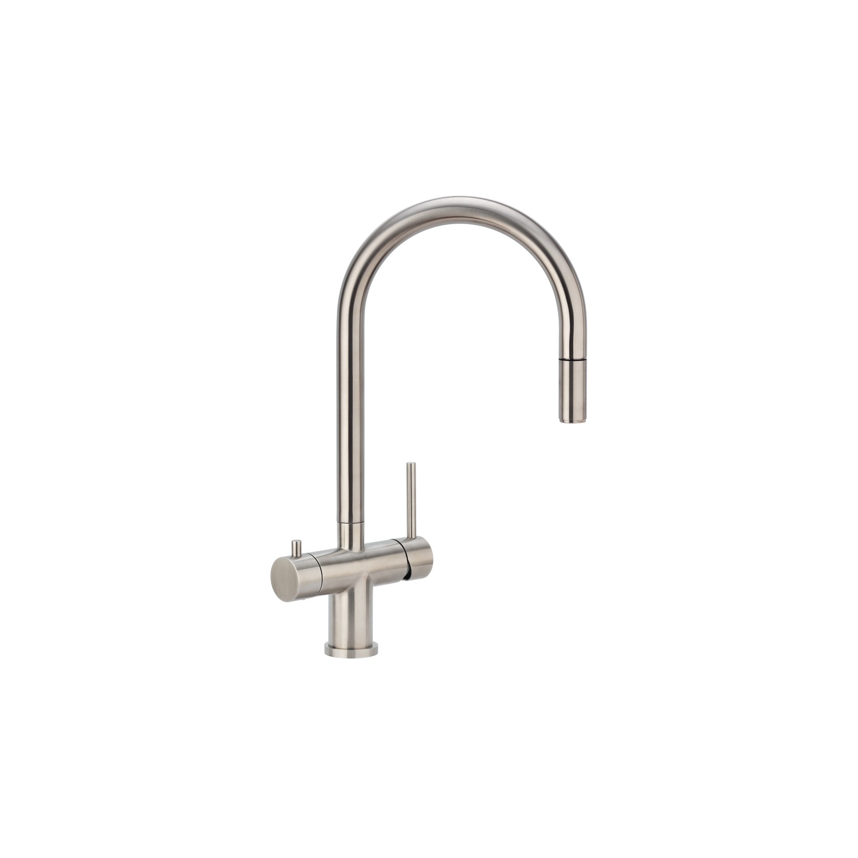 Elysian Commercial Pull-Out Filter Tap Stainless Steel gallery detail image