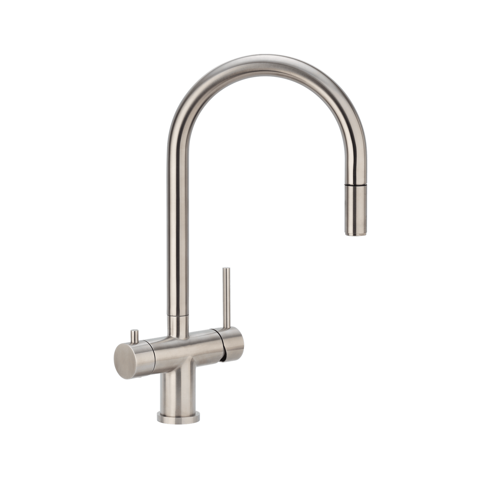 Elysian Commercial Pull-Out Filter Tap Stainless Steel gallery detail image