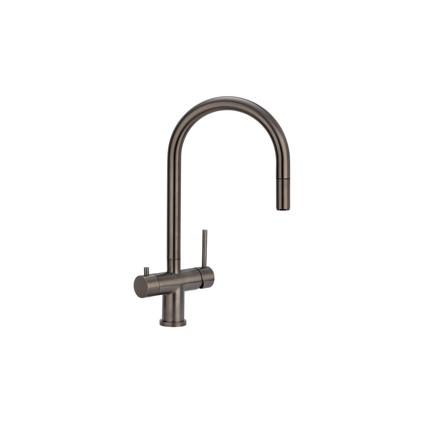 Elysian Commercial Pull-Out Filter Tap | Gunmetal gallery detail image