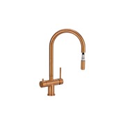 Elysian Commercial Pull-Out Filter Tap | Brushed Copper gallery detail image