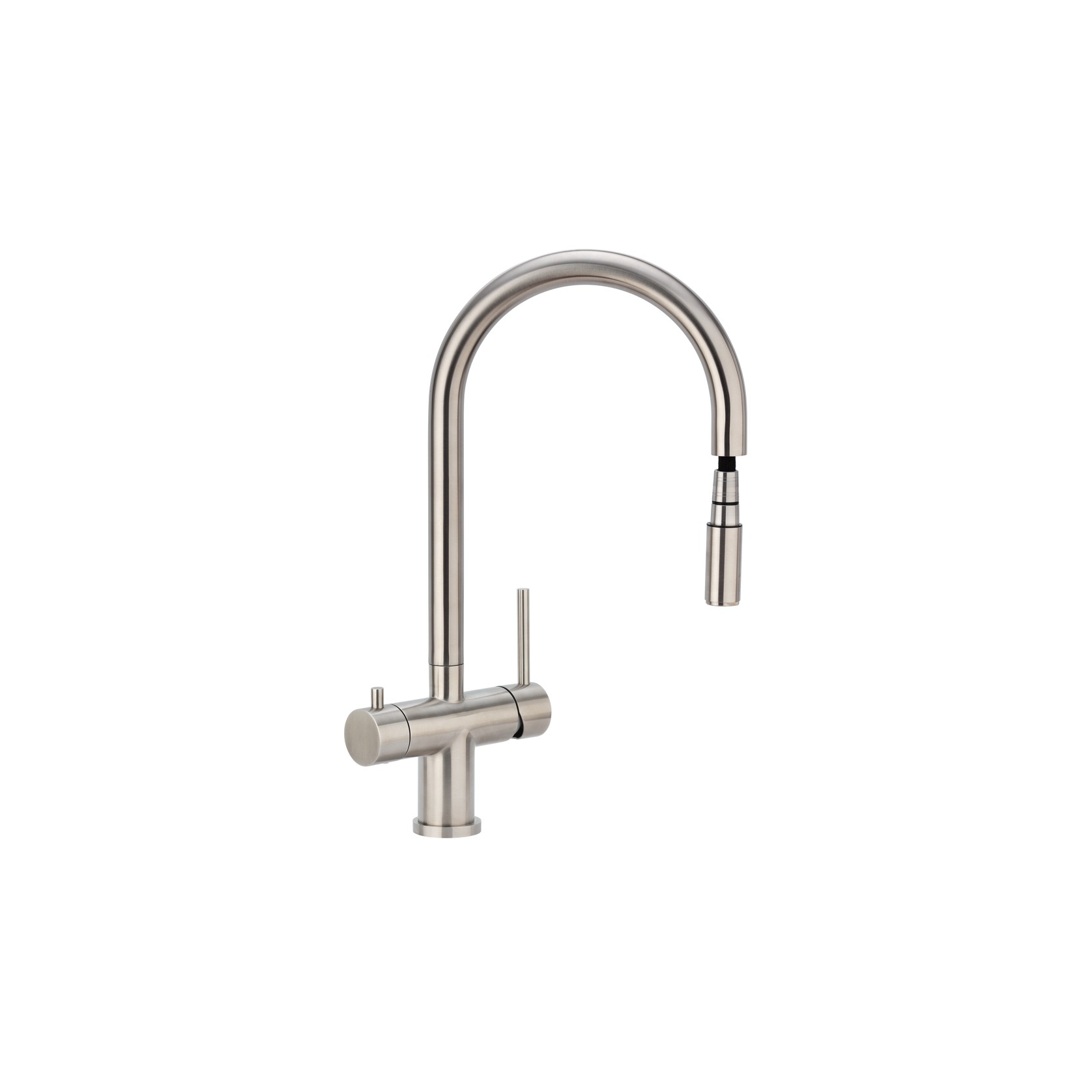 Elysian Commercial Pull-Out Filter Tap Stainless Steel gallery detail image