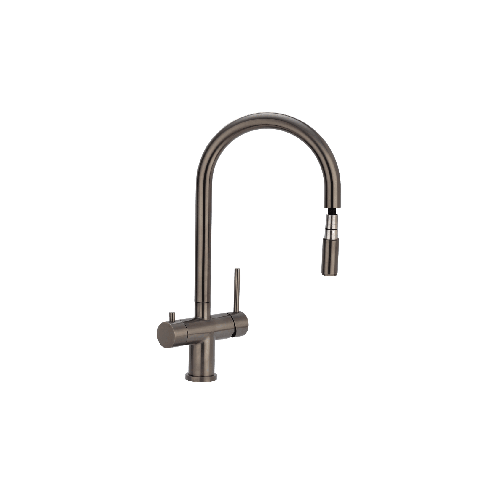 Elysian Commercial Pull-Out Filter Tap | Gunmetal gallery detail image