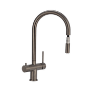 Elysian Commercial Pull-Out Filter Tap | Gunmetal gallery detail image