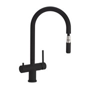 Elysian Commercial Pull-Out Filter Tap | Black gallery detail image