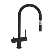 Elysian Commercial Pull-Out Filter Tap | Black gallery detail image