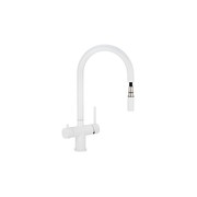 Elysian Commercial Pull-Out Filter Tap | White gallery detail image