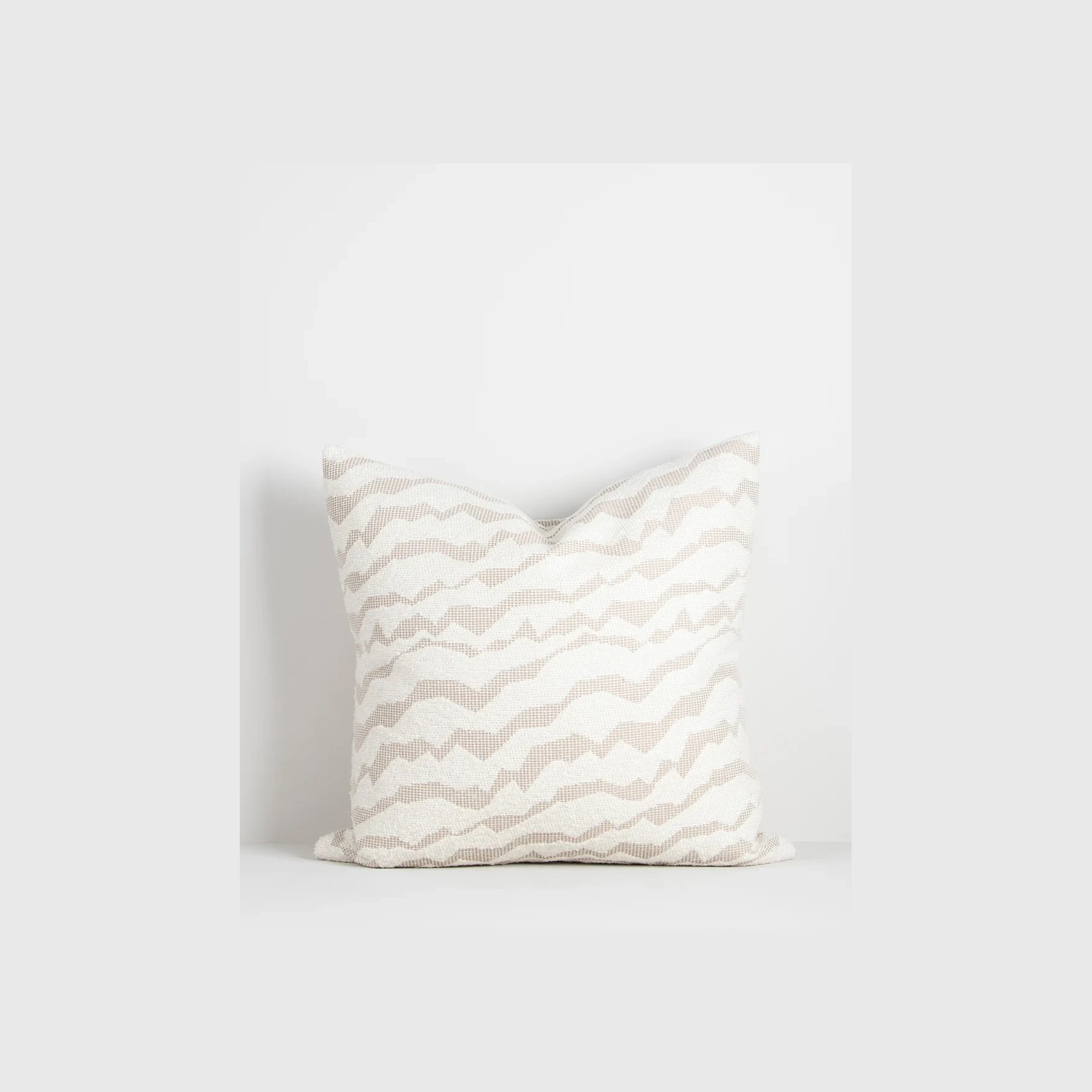 Baya Aspen Cushion - Sand | 55 x 55cm gallery detail image