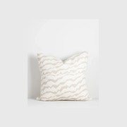 Baya Aspen Cushion - Sand | 55 x 55cm gallery detail image