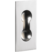 Geppetto Door Lever - Rectangular Backplate gallery detail image