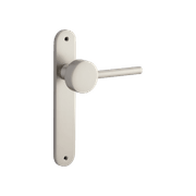 Geppetto Door Lever - Oval Backplate gallery detail image