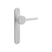 Geppetto Door Lever - Oval Backplate gallery detail image