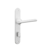 Futurismo Door Lever - Oval Backplate gallery detail image