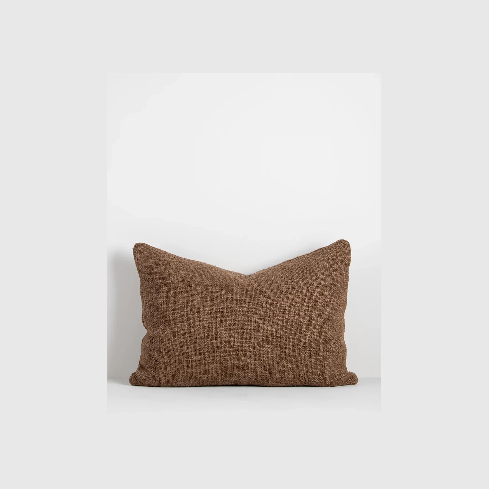 Baya Cyprian Cushion - Cocoa | Lumbar 40 x 60cm gallery detail image