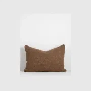 Baya Cyprian Cushion - Cocoa | Lumbar 40 x 60cm gallery detail image