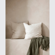 Baya Aspen Cushion - Snow | 55 x 55cm gallery detail image