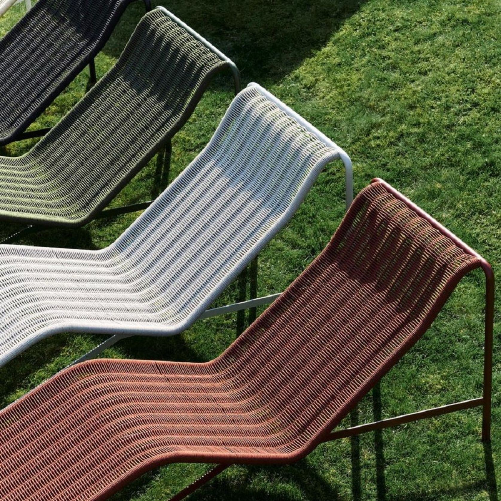 Palissade Cord Chaise Longue gallery detail image