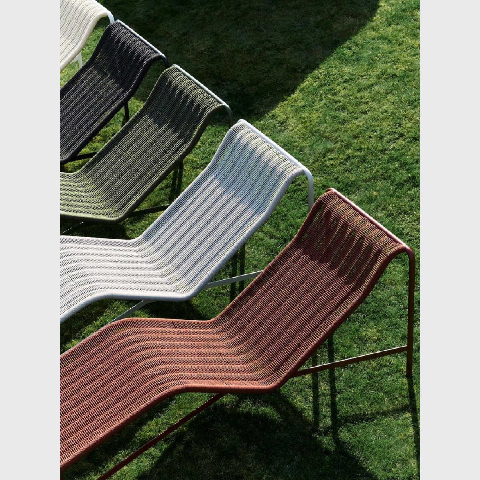 Palissade Cord Chaise Longue gallery detail image