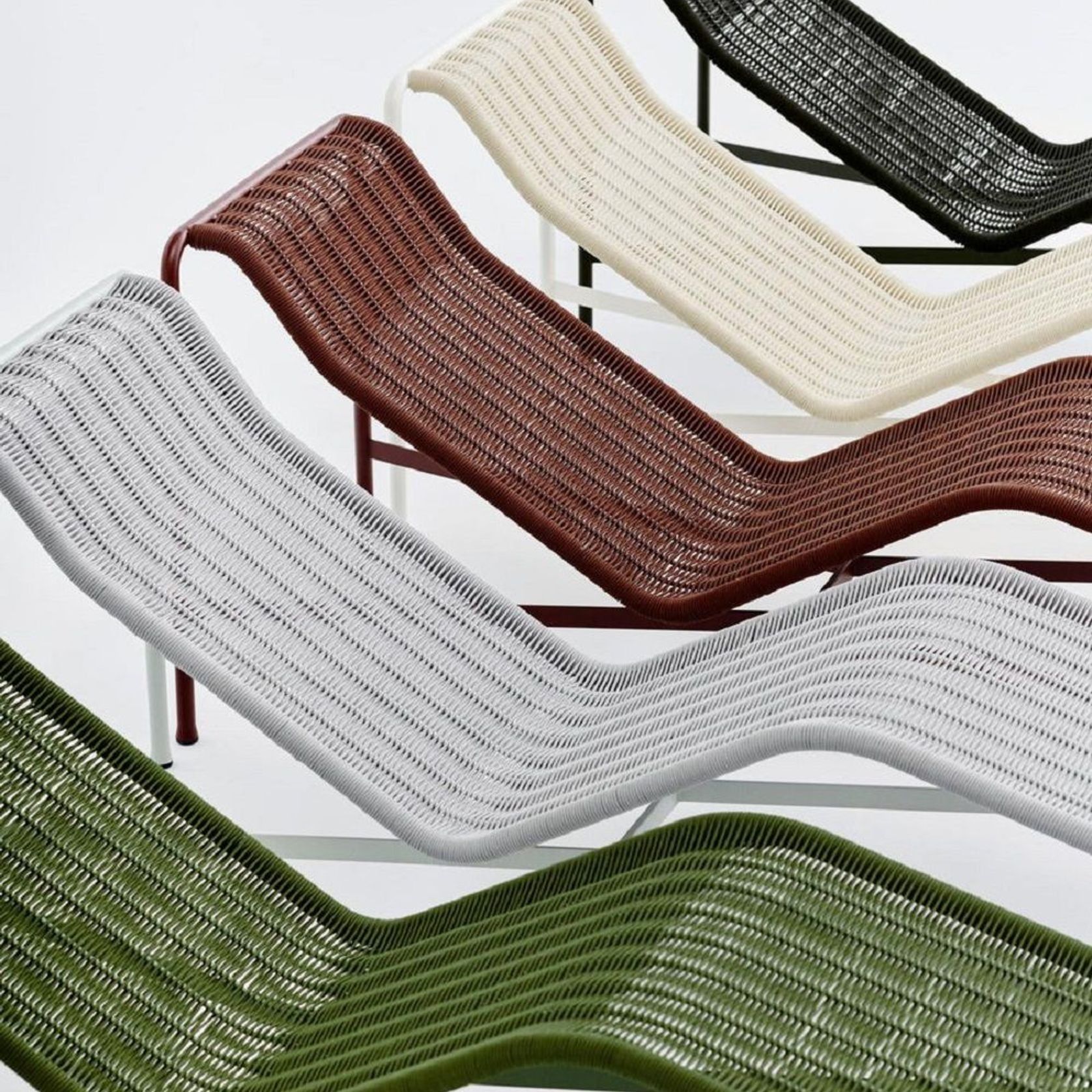Palissade Cord Chaise Longue gallery detail image