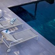 Nodi outdoor sunlounger by Tribu gallery detail image