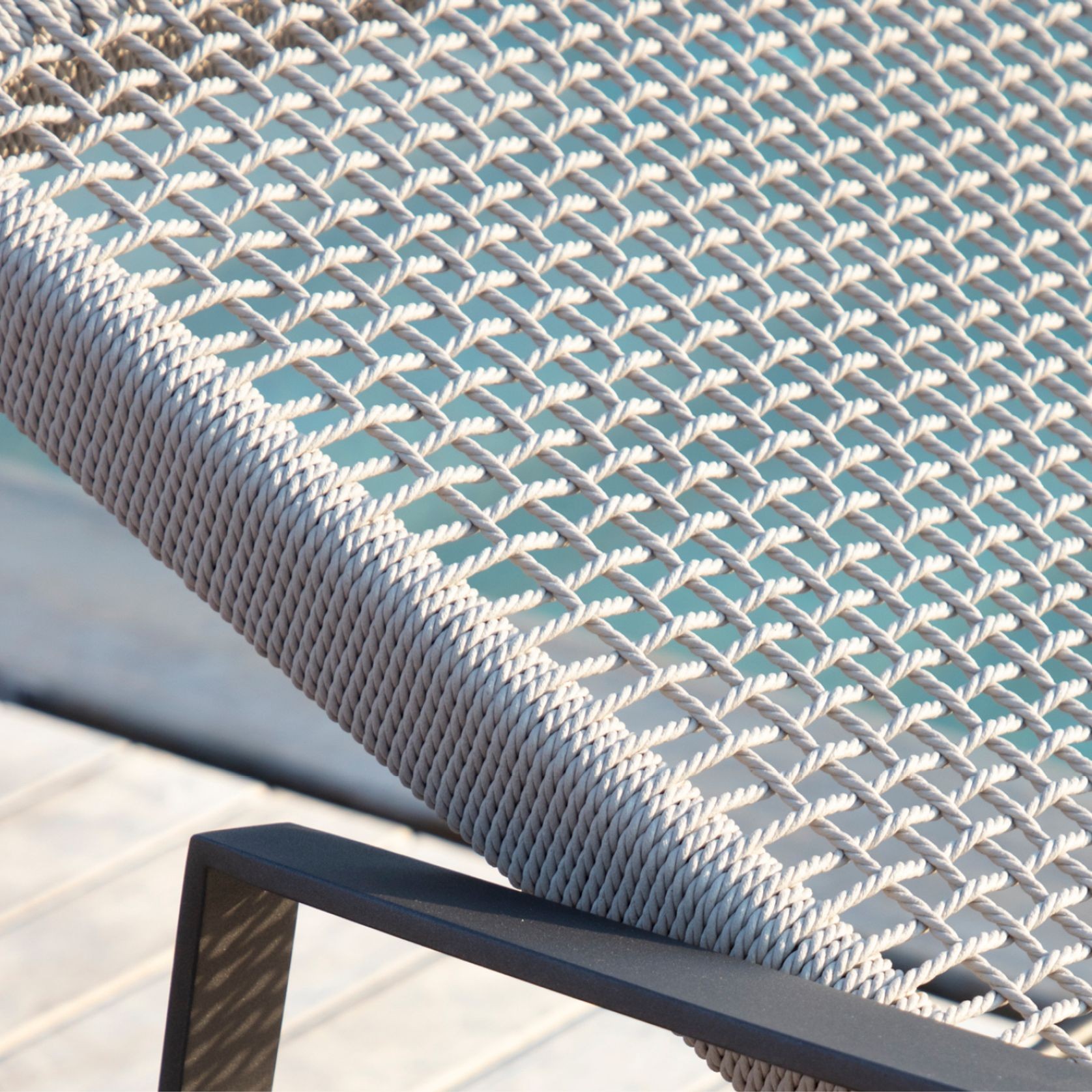 Nodi outdoor sunlounger by Tribu gallery detail image