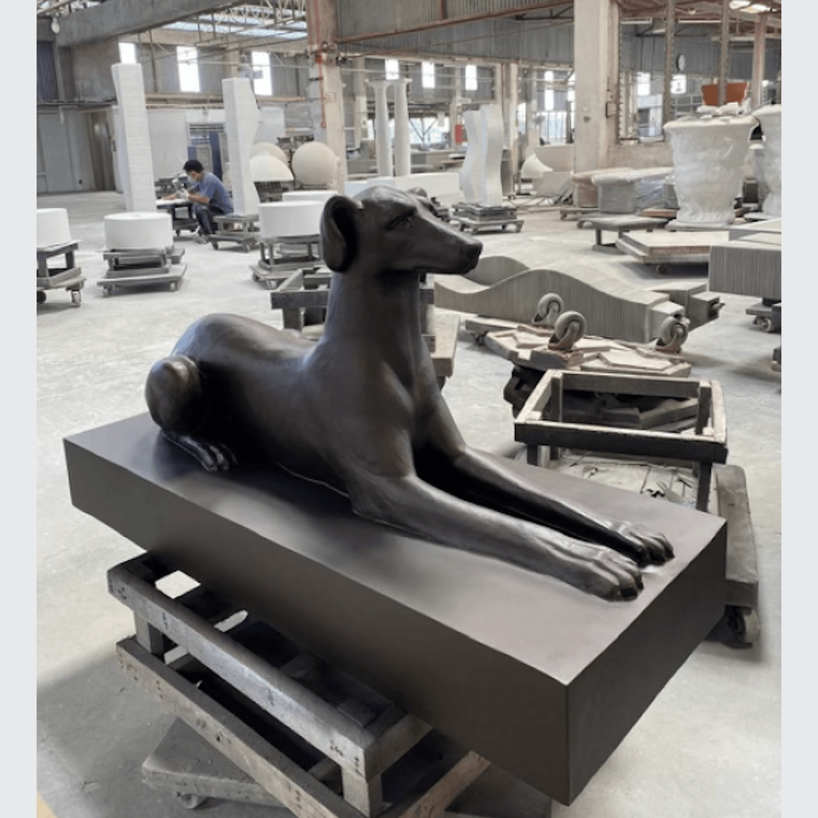 Whippet Sculpture gallery detail image