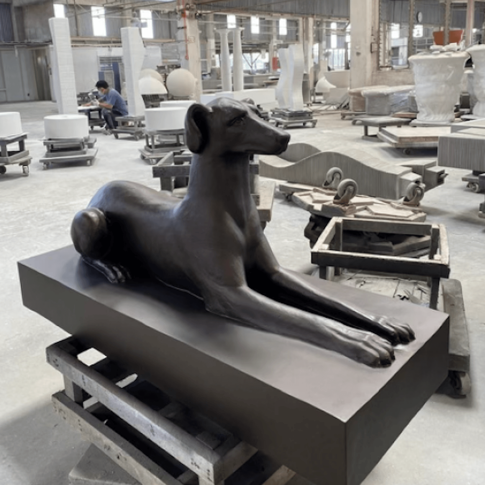 Whippet Sculpture gallery detail image