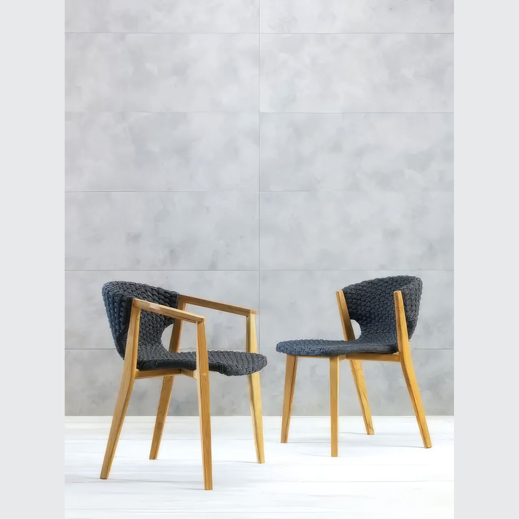 ETHIMO KNIT Dining Chair gallery detail image